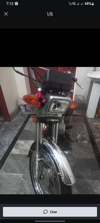 Honda cg125 Total geniun he pin peak