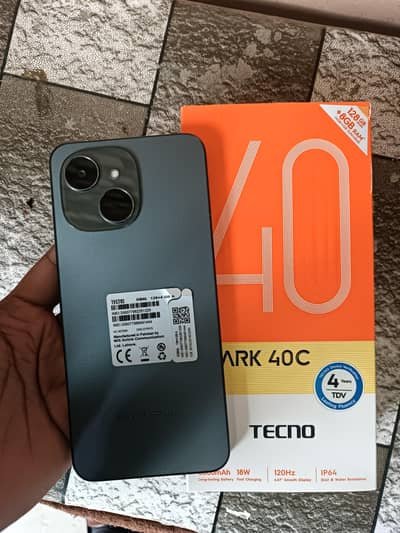 spark 40c 12 months warranty