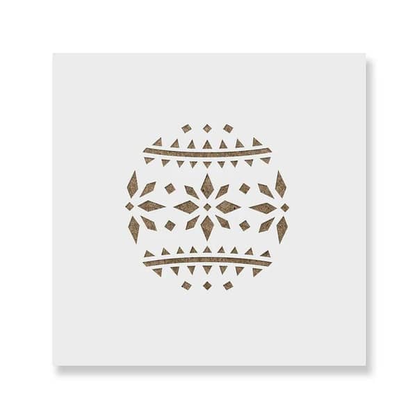 Sweater Christmas Ornament Stencil – Aizal Collection | Size 18 x 18 cm