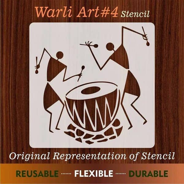 Reusable Stencil for Canvas and wall painting