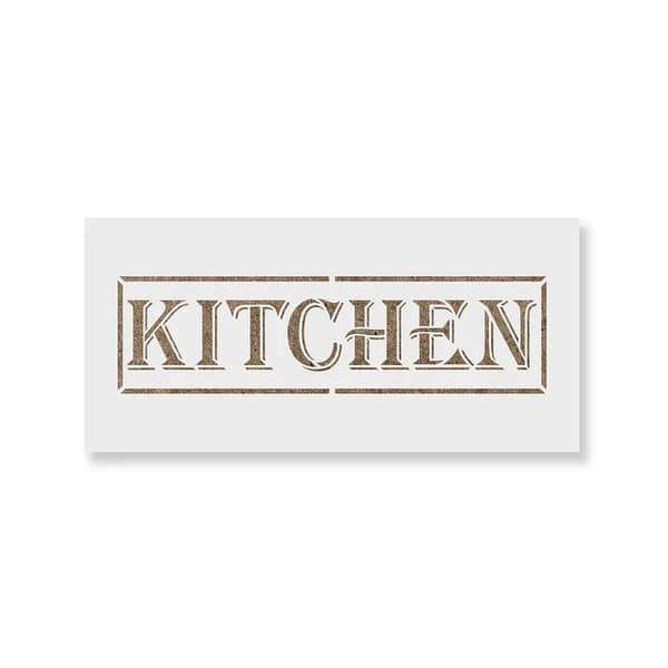 Kitchen Stencil | Aizal collection | Stencil for wall | Custom size available | 18 x 18