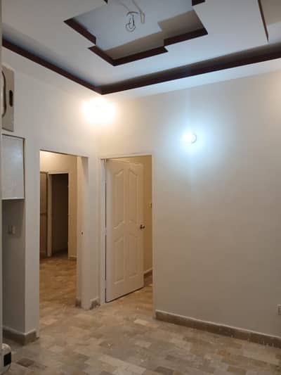 Flat For Sale 2 Side-Corner And West Open Near Johar-Mor Karachi
