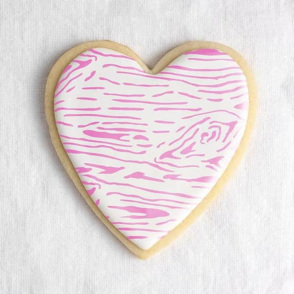 Wood Cookie Stencil | Aizal collection, 18 x 18 cm