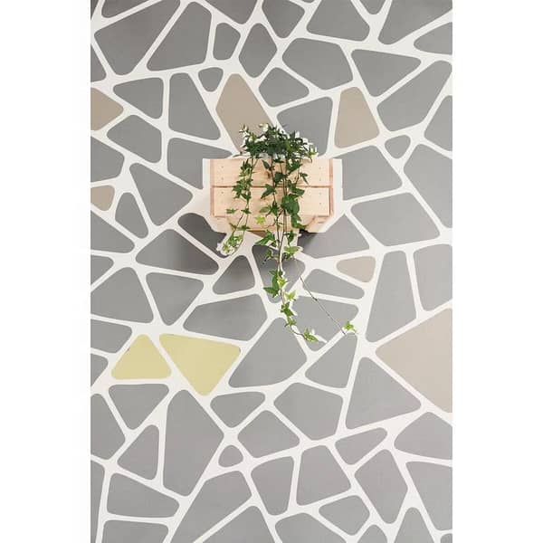 Geometric Pattern Stencil for Wall Painting Scrapbooking Album Decoration. ID #63