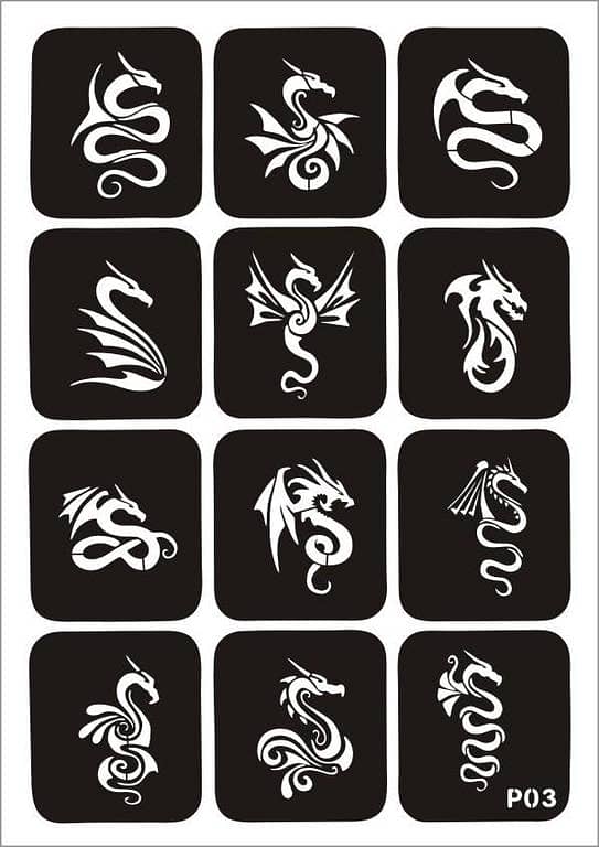 Animals Tattoo Stickers Waterproof Set by aizal collection (Girls & Boys) - Animal Tattoo and Mehndi Style Stickers
