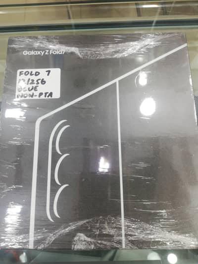 Samsung galaxy Z Fold 7 Blue 256gb  Nonpta  Boxpack DS