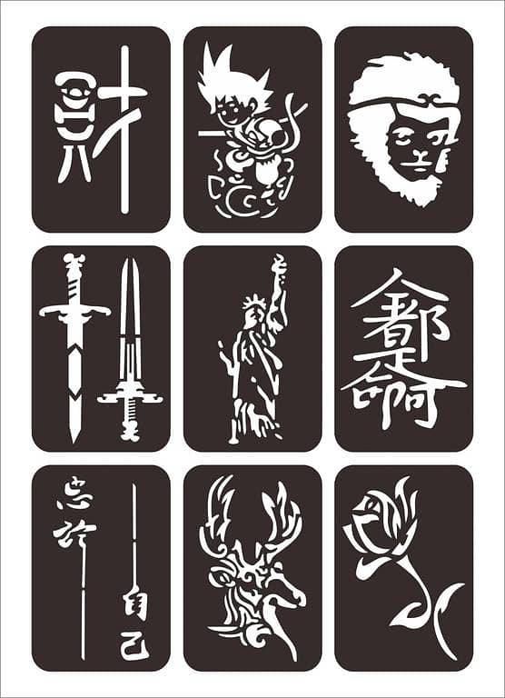 Kanji Tattoos-04 | Aizal Collection by Tattoo Art Studio