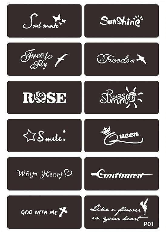 Font Type Tattoo -03 | Aizal collection | Tattoo Art Studio | Custom Tattoo Work