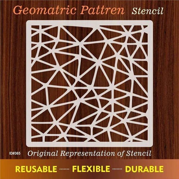 Reusable Stencil for Wall Painting, DIY Home Decor, Albums, Crafts, and Canvas