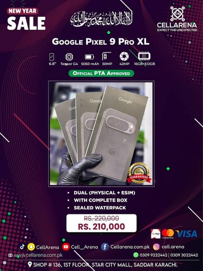 Google Pixel 9 Pro XL 9 Pro Approved - CELLARENA