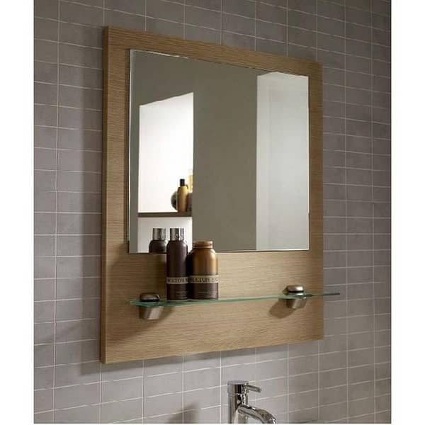 Bathroom Mirror With Glass Shelf Dressing Mirror