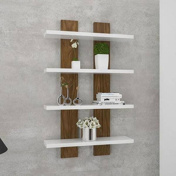 Toheed wood floating shelves hanging shelves