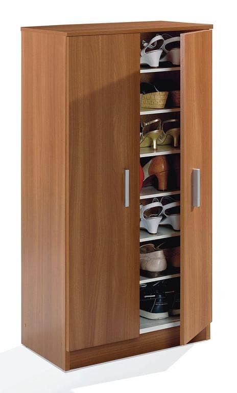 Toheed Wood Shoe Storage Cabinet 6-Layer Shoe Rack Organizer