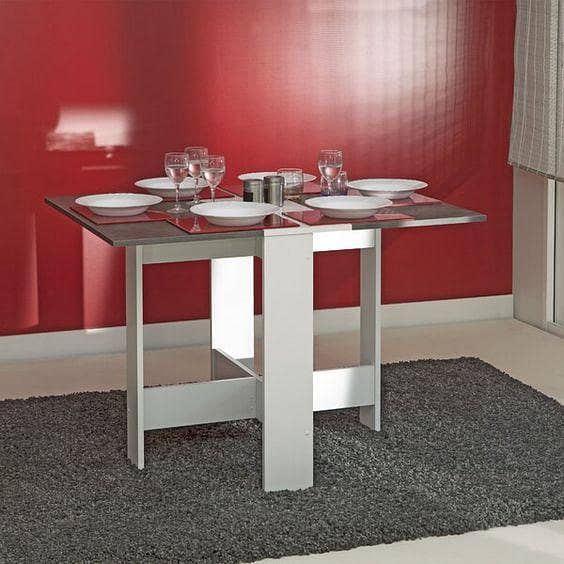 Folding Dining Table Multi-Use Table Dining Desk Space Saving Home Furniture