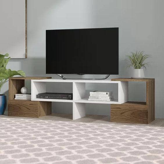 Toheed wood LCD unit entertainment unit