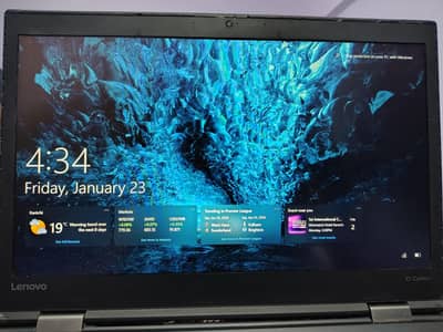  Lenovo ThinkPad X1 Carbon (Core i5 6th Gen) – Slim & Powerful 