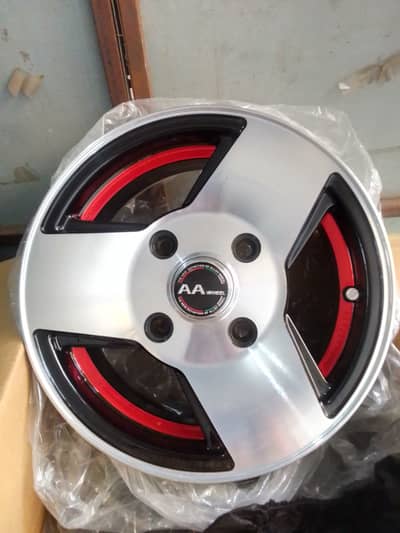 NEW BOX PACK ALLOY RIMS FOR MEHRAN ,HEYROOF AND CORAY