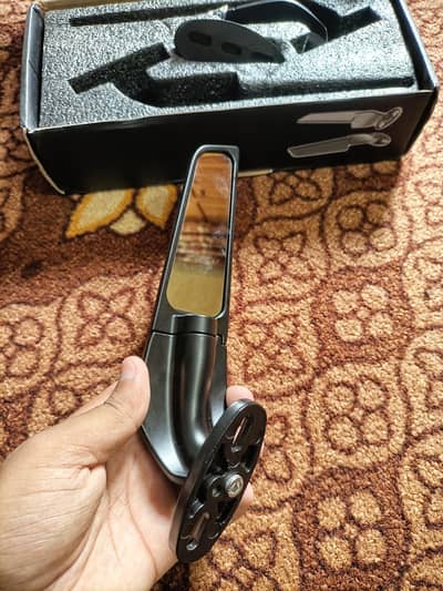 Heavy bike side mirror with complete accessories in Rs. 5,000