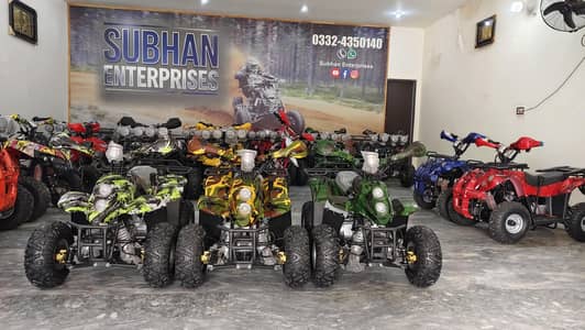 Latest Edition 70cc Sports Raptor Atv Quad Bikes Delivery In All Pak