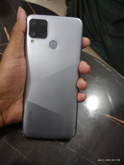 REALME C15 3 64 with box official exchange possible