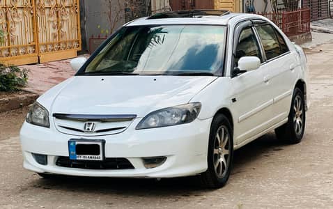 Honda Civic 2004 Model islamabad registered full option i