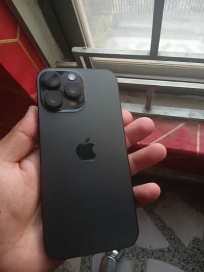 16 Pro Max- JV - 98 health - 256 gb - Full Box -black titanium