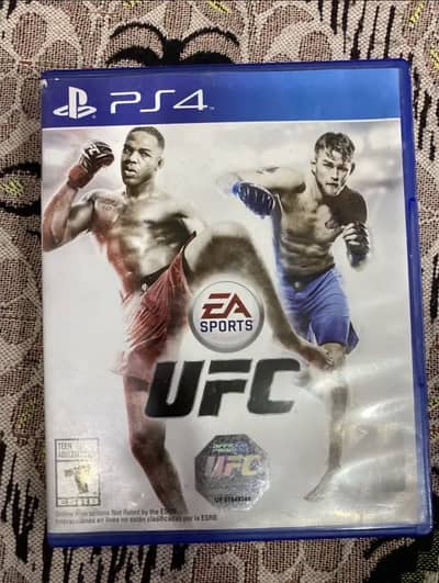 Ps4 game UFC