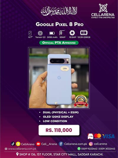 Google Pixel 8 Pixel 8 Pro CELLARENA