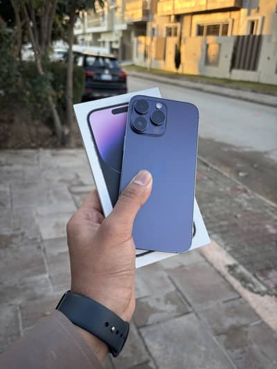 IPHONE 14 pro max deep purple