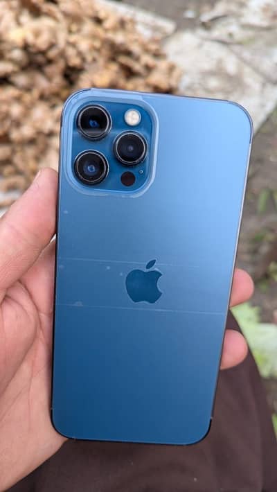 Iphone 12 pro max with Box PTA Approved 128Gb price kaam ho jya gi