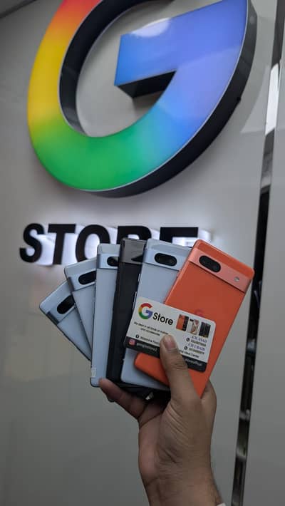 Google pixel 7a 8gb/128gb official pta approved