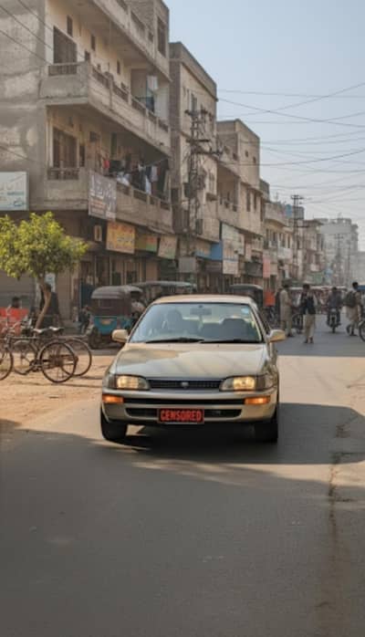 Toyota Corolla 2.0D Diesel 1999 Model gift for Toyota Lovers