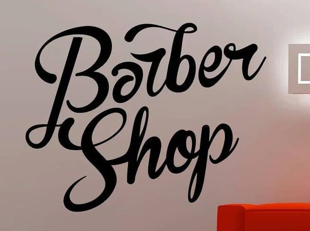 Rising Arts - Size 2 x 1.5 ft Wall Picture for Barber Shops and Parlor Décor