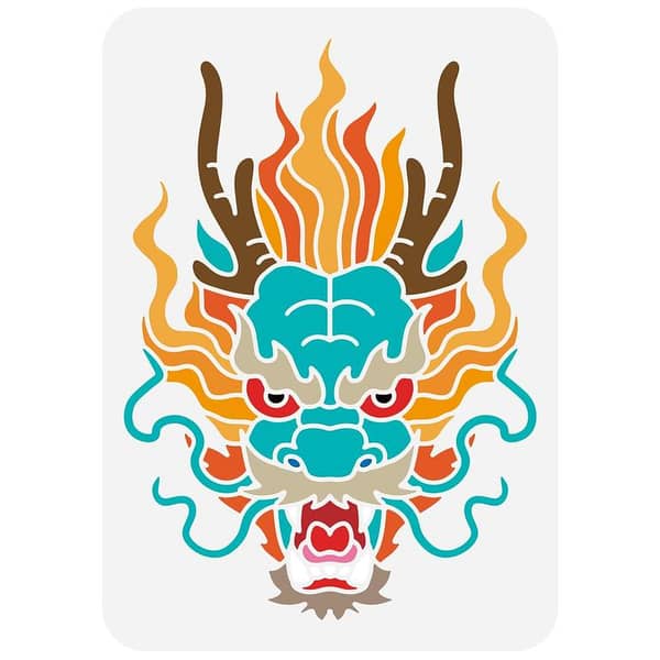 Bear Stencil Template – 11.8 x 11.8 Inch Reusable Plastic Stencil for Walls, Furniture & Crafts | Wild Animal Design – Custom Sizes Available – Aizal Collection