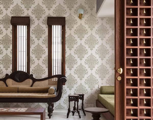 Royal Rose Wall Stencil by WallDesign – 13x16 Inch Reusable Floral Painting Template (Aizal Collection)