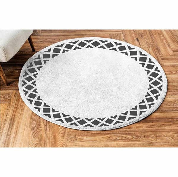 Round Mandala Border Reusable Stencil for Canvas and Wall Painting. ID#247