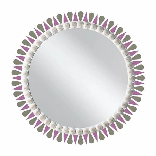 Ellipse Mandala Border Reusable Stencil for Canvas and Wall Painting. ID#249