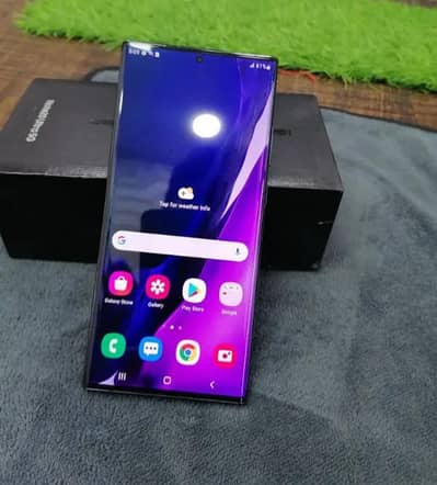 Samsung note 20 ultra oficial aprovd 12*256 box mobil no dot line shed