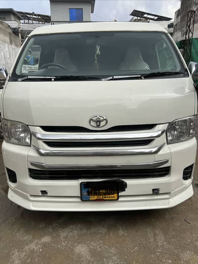 I have toyota hiace for sale lush condition