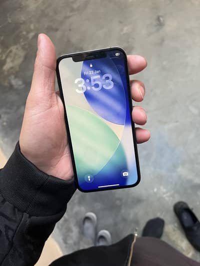 Iphone 12pro waterpack 128GB with box fu