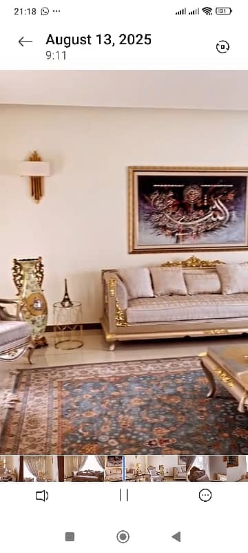 Luxury furnished 5 Kanal farm house for sale