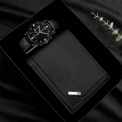 Men new style watches with bracelet  black and silver 2 color availabl