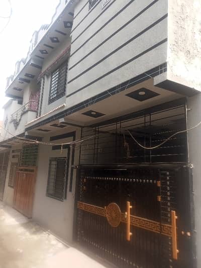 3 Marla Double Storey Brand New House For Sale Ilyas Colony Misryal Road.