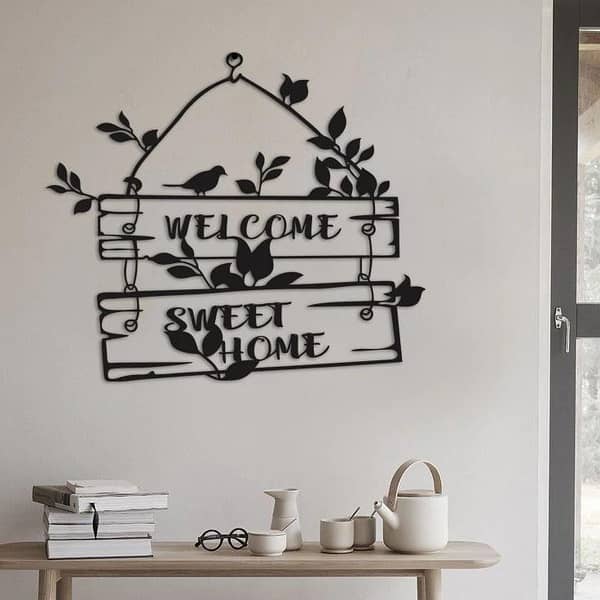 Home Sweet Home Designed Wall Stickers for Decor Lovers by TEAM