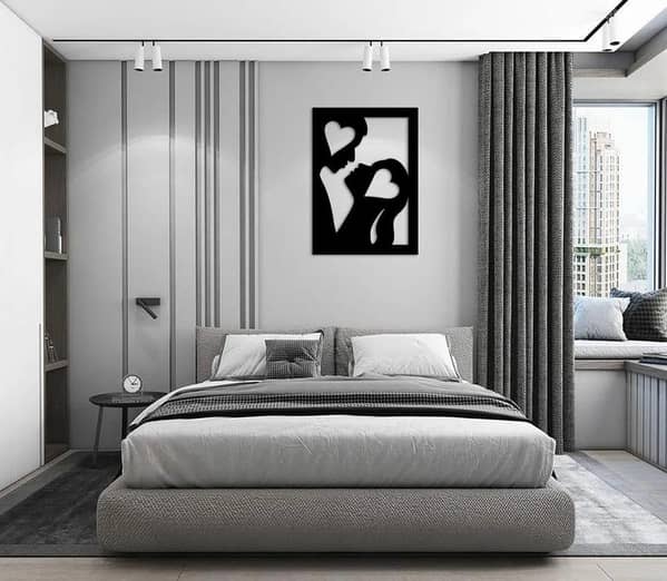 Love Panel Wall Sticker: Amazing Art Design
