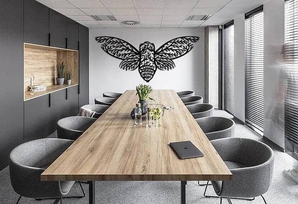 Night Fly 2 Panel Wall Sticker for Home Decor