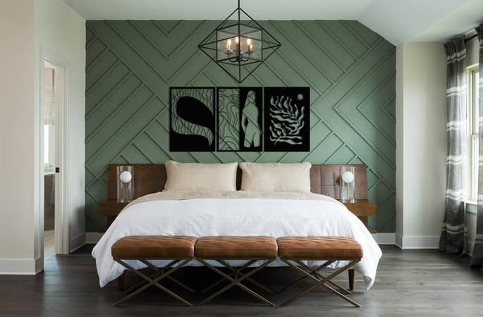 3 Northern Panels Minimalism Wall Sticker for Home or Office