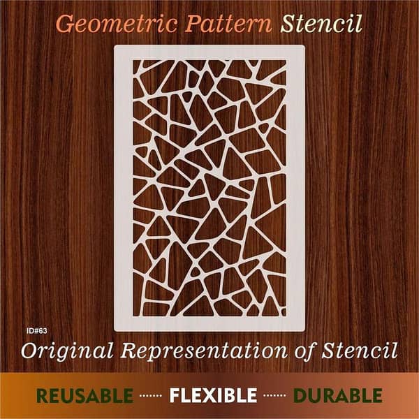 Reusable Pattern Stencil for Wall PaintingID #63