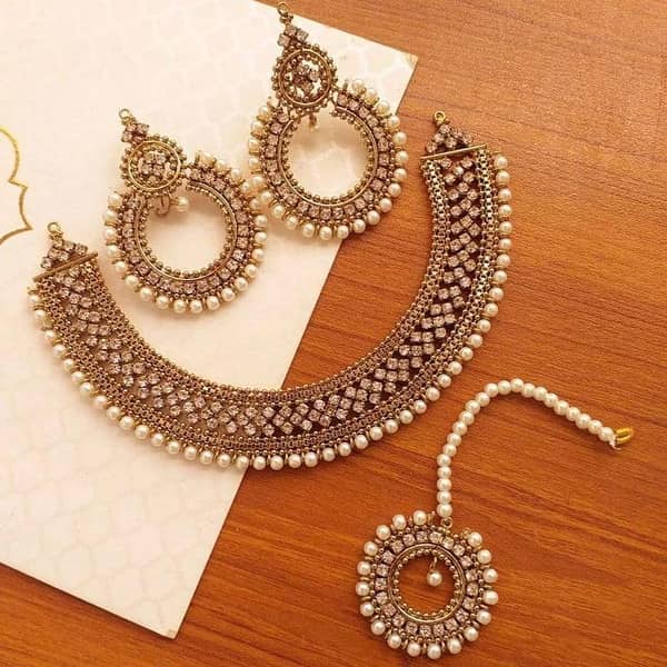 Beautiful Pearl Antique Set JTFRAEA1B-1