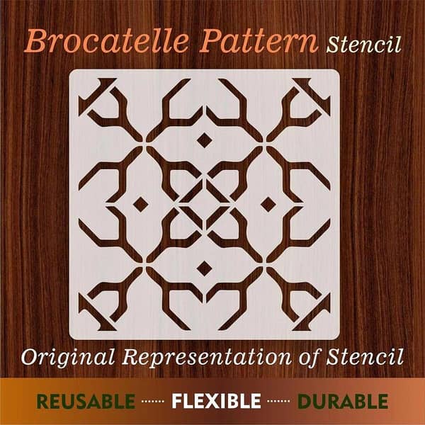 Calligraphy Reusable Stencil for Canvas and Wall Painting – ID#190